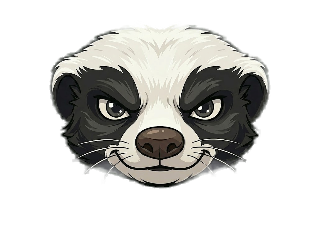 The Honey Badger — mascot of Your Local Tech Guy